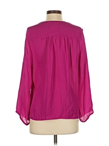 Joie 3/4 Sleeve Silk Top (view 2)