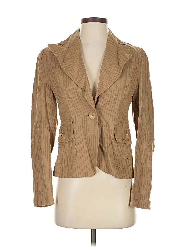 Pre-owned Banana Republic Blazer Jacket In Brown
