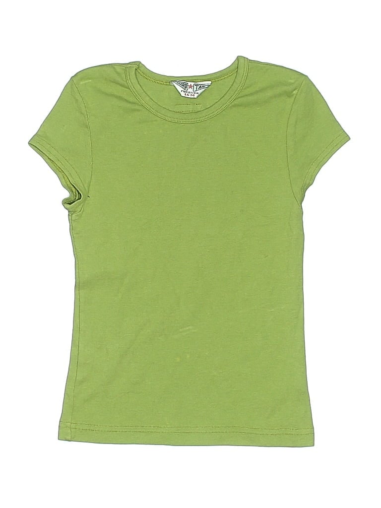 Pre-owned Hard Tail Kids' Short Sleeve T-shirt In Green