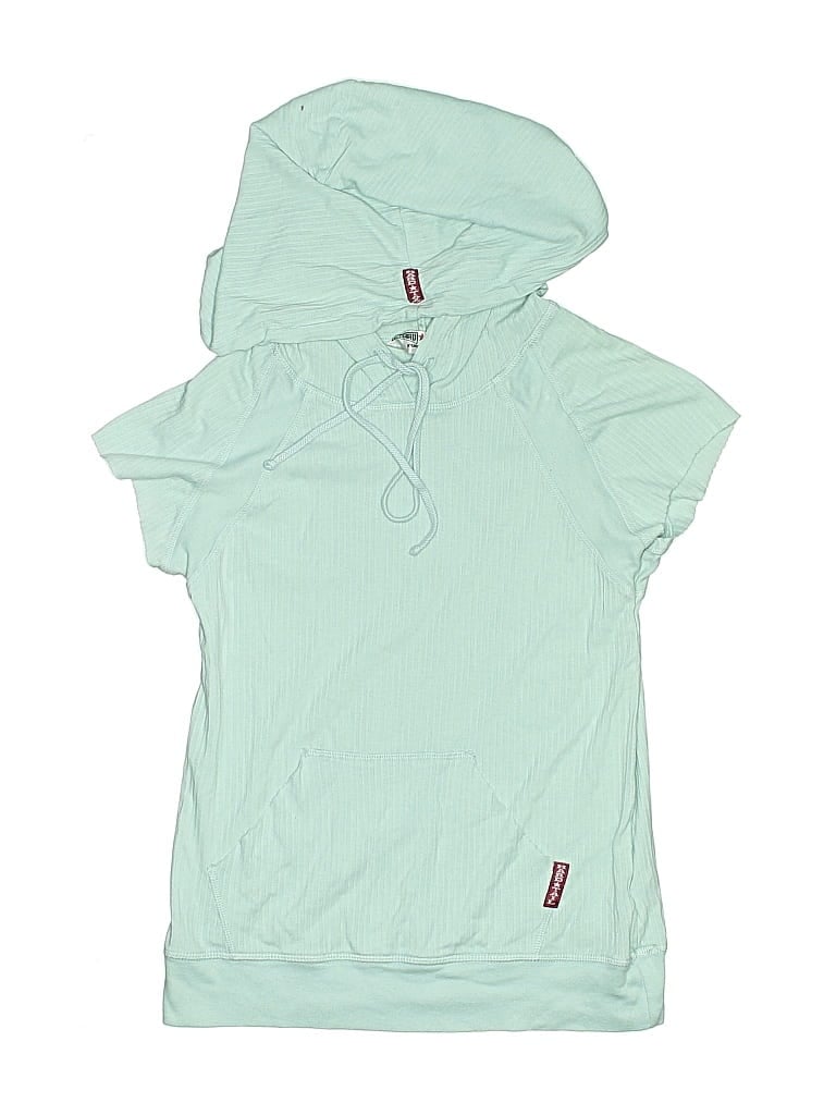 Pre-owned Hard Tail Kids' Pullover Hoodie In Green