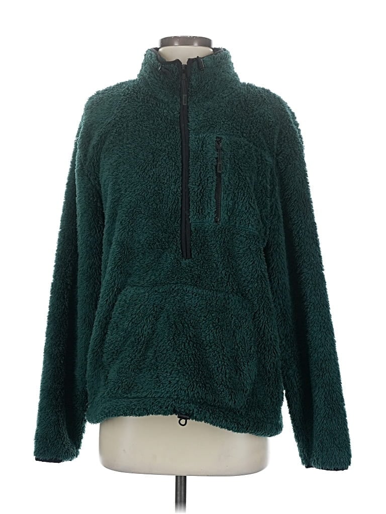 Pre-owned Victoria's Secret Pink Pullover Sweater In Green