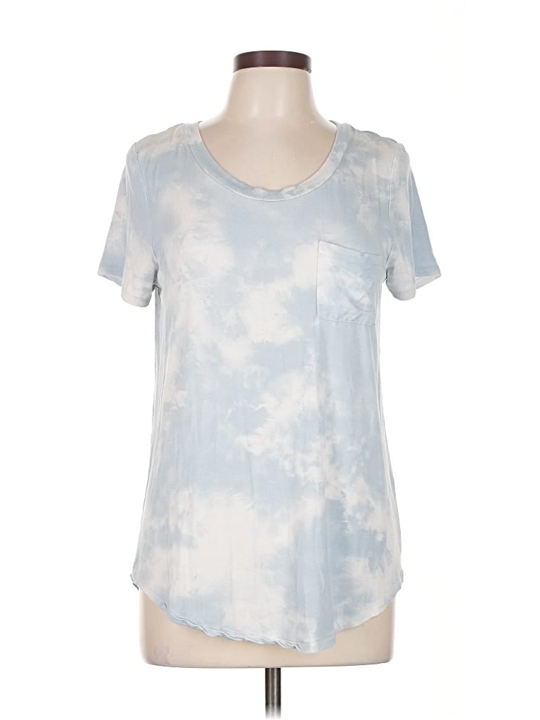 Pre-owned Market & Spruce Short Sleeve T-shirt In Blue