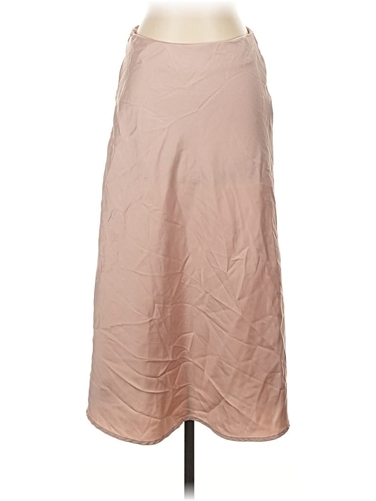 Pre-owned Unbranded Formal Skirt In Brown