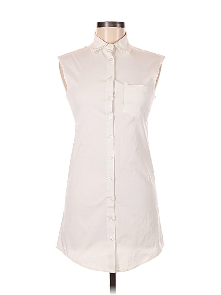 Pre-owned Tobi Casual Dress In White