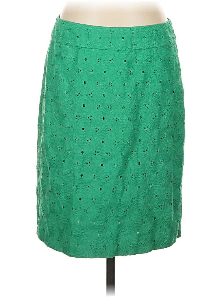 Pre-owned Talbots Formal Skirt In Green