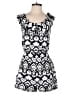 Charlotte Russe 100% Polyester Graphic White Romper Size M - photo 1