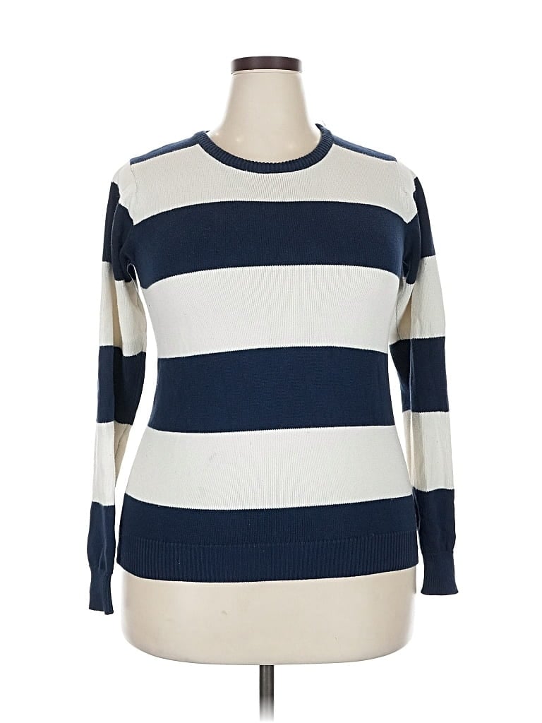 Pre-owned Brandy Melville Pullover Sweater In Blue