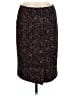 Kay Unger 100% Polyester Tweed Burgundy Formal Skirt Size 8 - photo 2