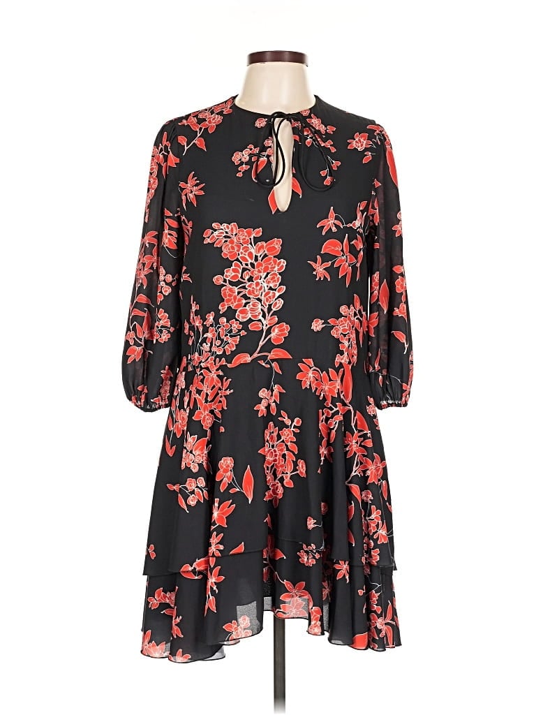 Pre-owned Alice And Olivia Alice + Olivia Casual Dress In Black