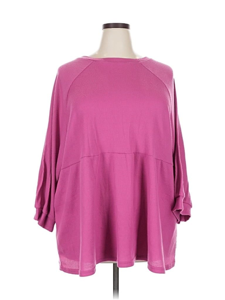 Pre-owned Unbranded Pullover Sweater In Purple