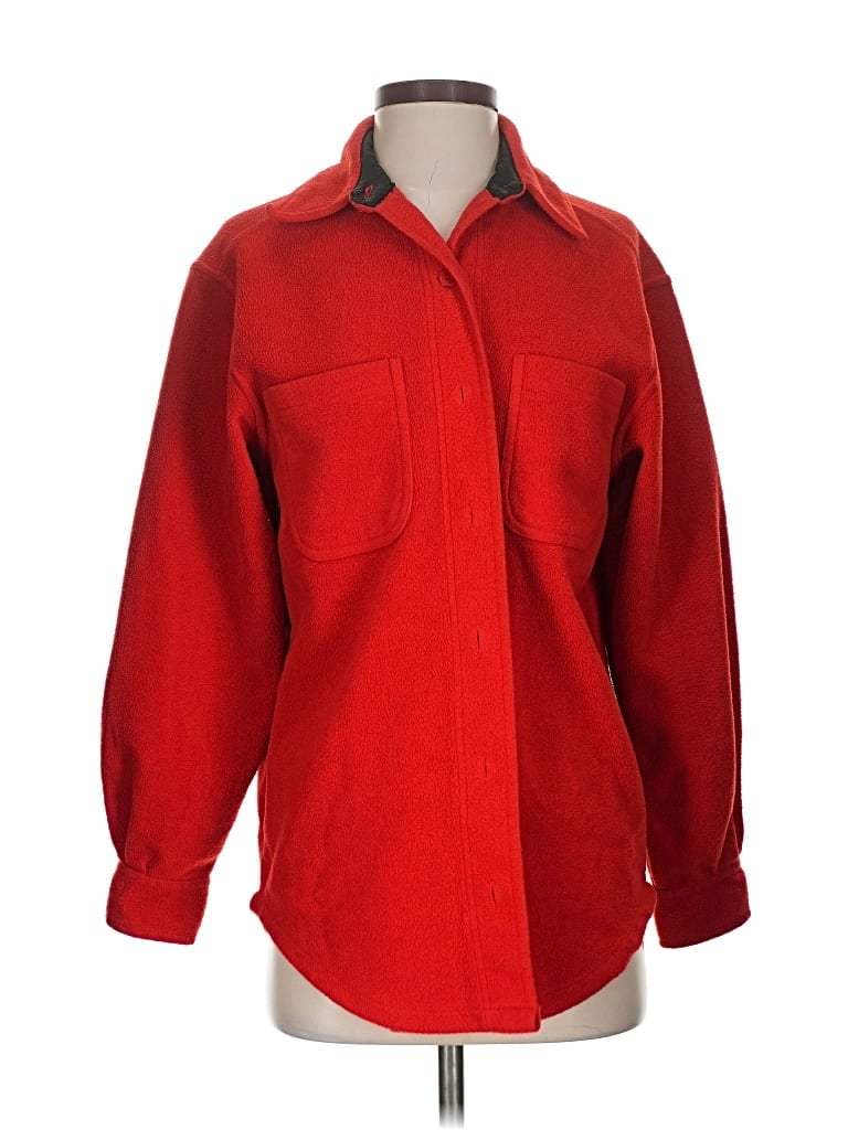 Pre-owned Unbranded Coat In Red