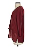 MICHAEL Michael Kors 100% Polyester Burgundy 3/4 Sleeve Blouse Size P (petite) - photo 5