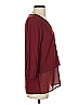 MICHAEL Michael Kors 100% Polyester Burgundy 3/4 Sleeve Blouse Size P (petite) - photo 4
