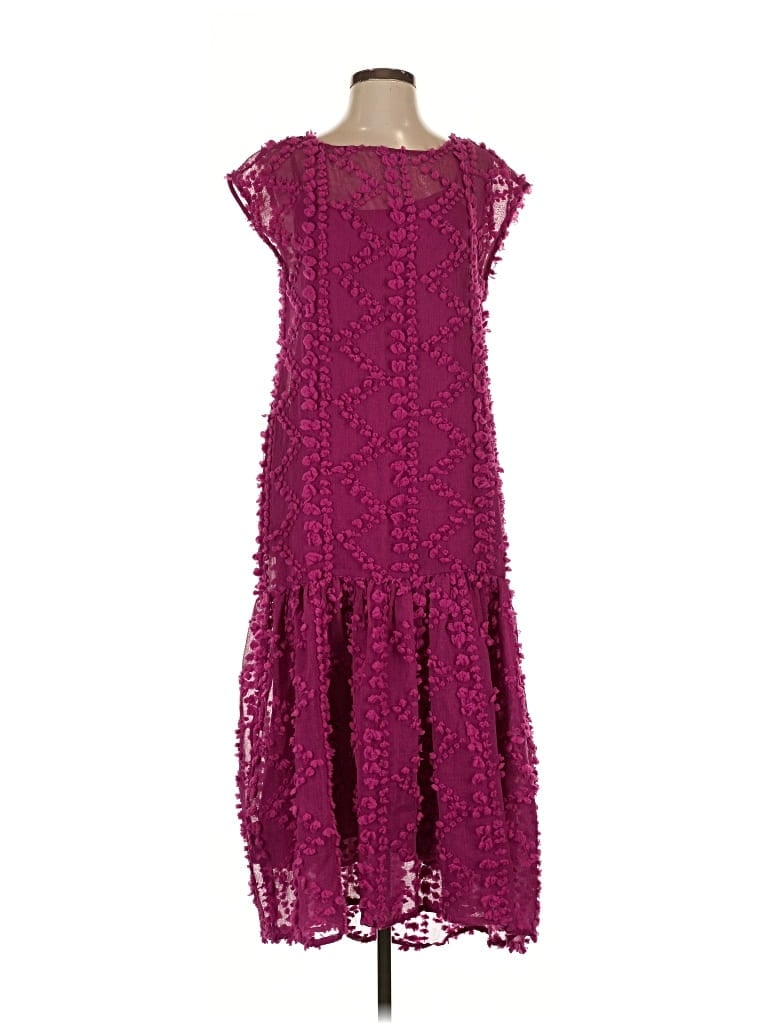 Pre-owned Maeve By Anthropologie Cocktail Dress In Burgundy