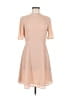 H&M Solid Tan Cocktail Dress Size 8 - photo 1