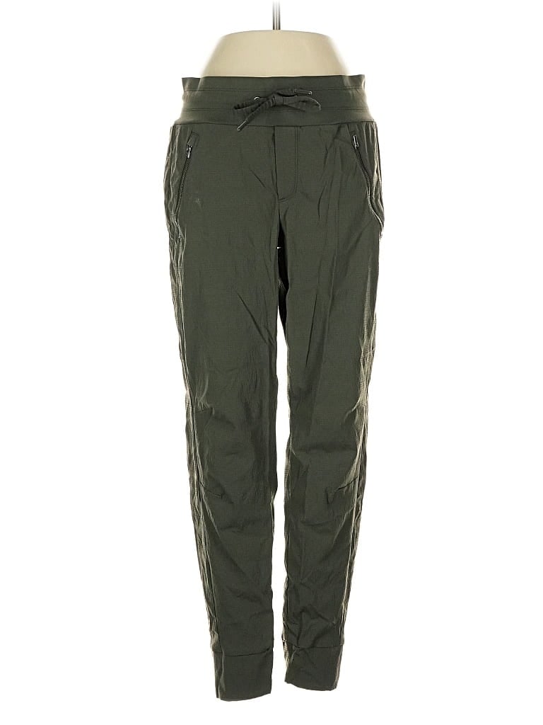 Pre-owned Athleta Track Pants In Green