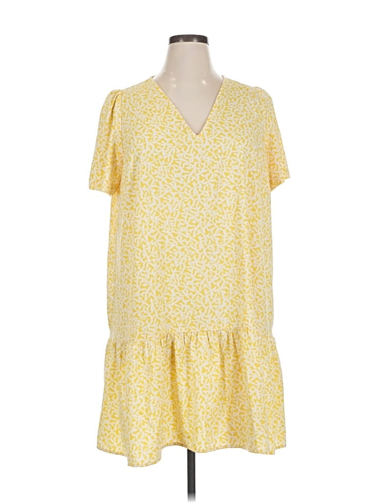 Pre-owned A New Day Casual Dress In Yellow