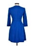Eliza J Solid Blue Casual Dress Size 0 (petite) - photo 2