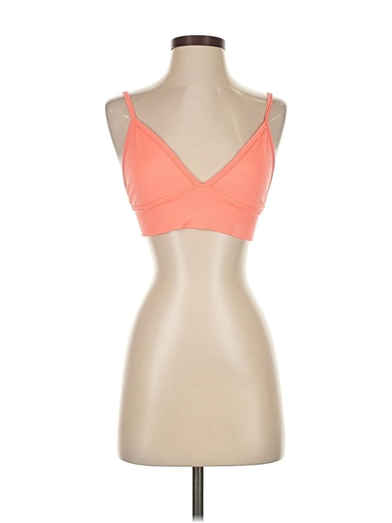 Pre-owned Athleta Sports Bra In Orange