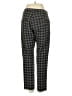 HOPE 100% Polyester Plaid Gray Casual Pants Size EU 36 / US 6 - photo 2