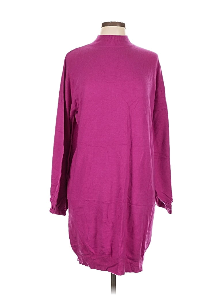 Pre-owned Universal Standard For J.crew Casual Dress In Purple