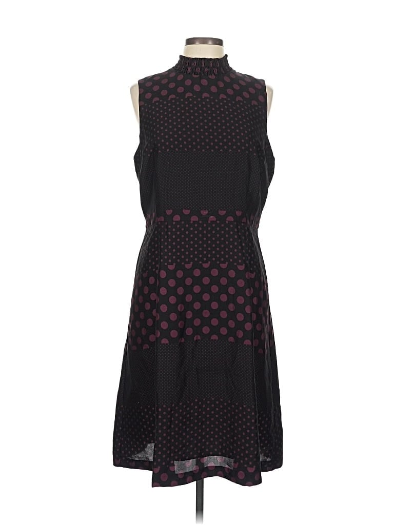 Pre-owned Who What Wear Casual Dress In Black