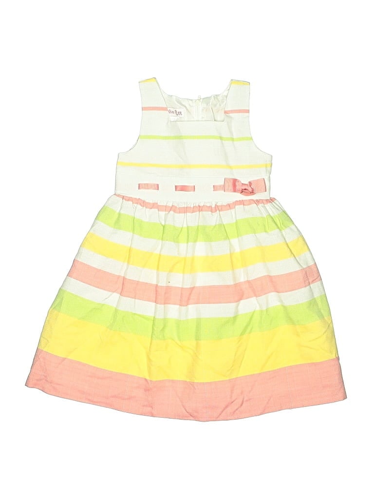 Pre-owned Jessica Ann Kids' Dress In Yellow