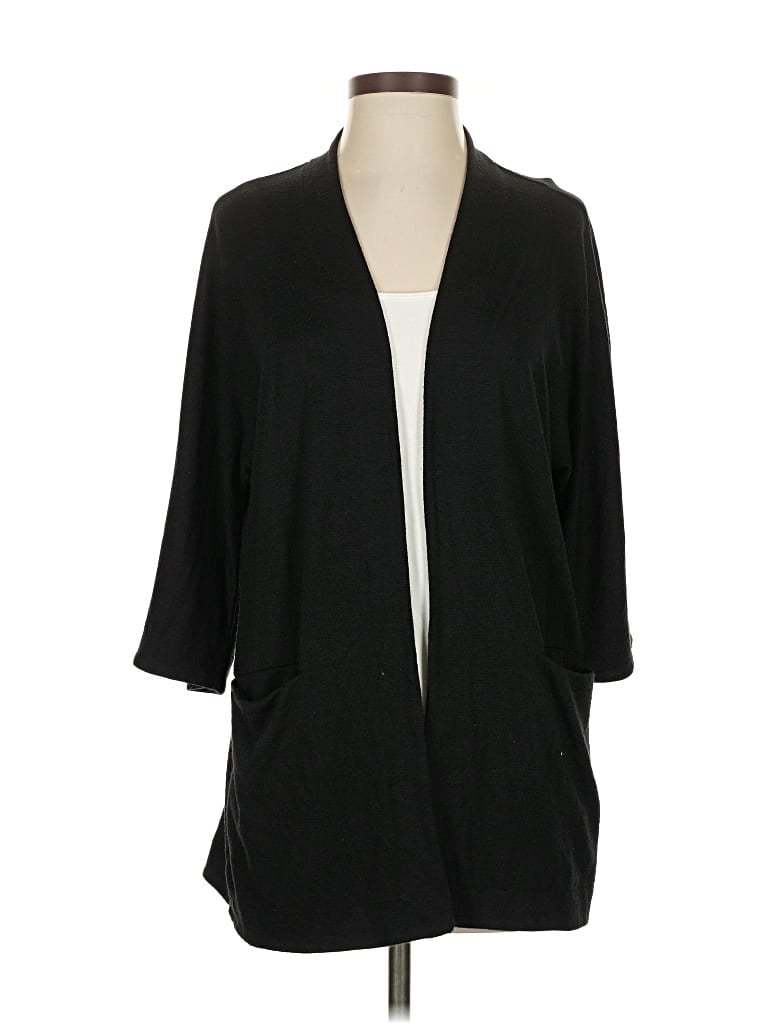 Pre-owned Wilfred Free Cardigan Sweater In Black