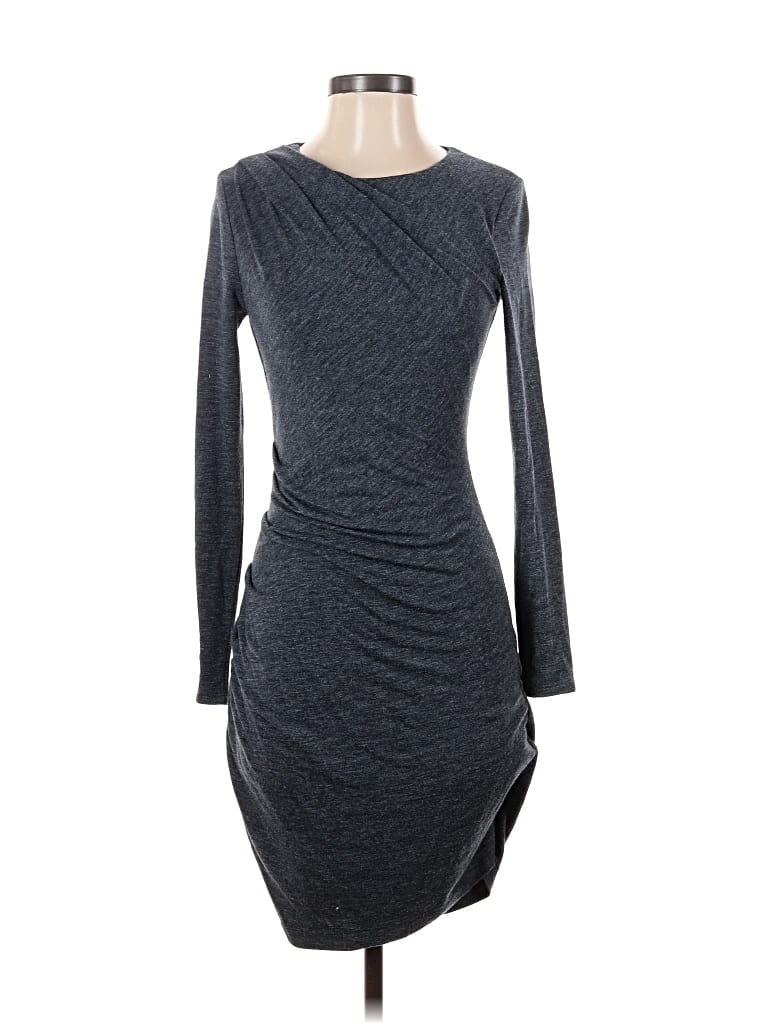 Pre-owned Banana Republic Casual Dress In Gray