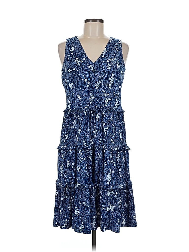 Pre-owned Tommy Hilfiger Casual Dress In Blue