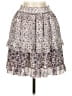 L'Agence Paisley Ivory Casual Skirt Size XS (0) - photo 1