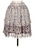 L'Agence Paisley Ivory Casual Skirt Size XS (0) - photo 2