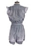 Derek Lam 100% Cotton Tweed Blue Romper Size EU (IT) 38 / US 2 - photo 2