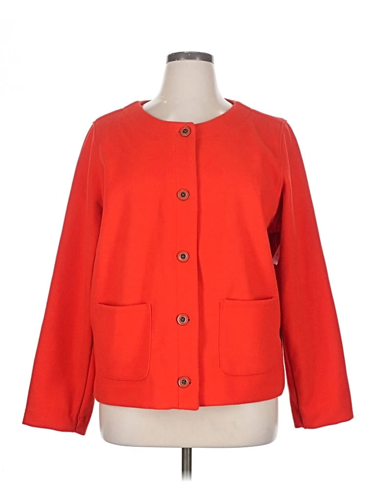 Pre-owned Croft & Barrow Jacket In Red
