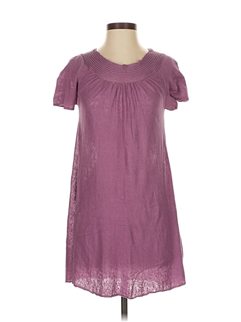 Pre-owned Armani Exchange Casual Dress In Purple