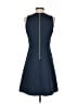 Armani Exchange 100% Polyester Solid Blue Cocktail Dress Size 4 - photo 2