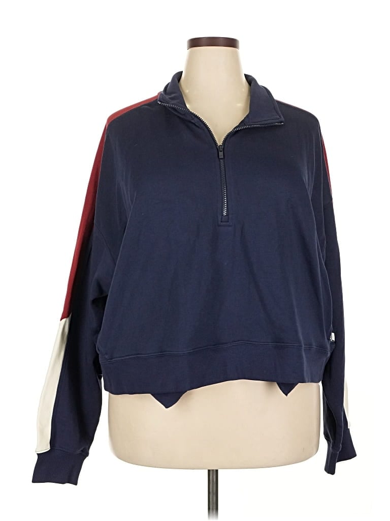 Fabletics Pullover Sweater In Blue