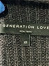 Generation Love Black Wool Pullover Sweater Size XS - photo 7