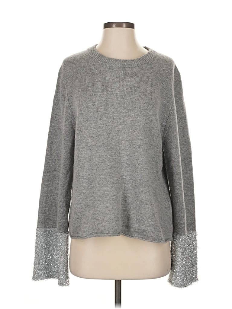 Pre-owned Allude Pullover Sweater In Gray