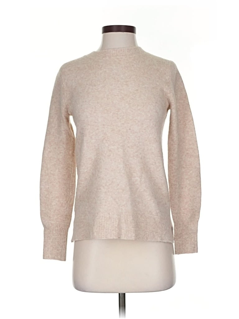 Pre-owned J.crew Factory Store Turtleneck Sweater In Brown