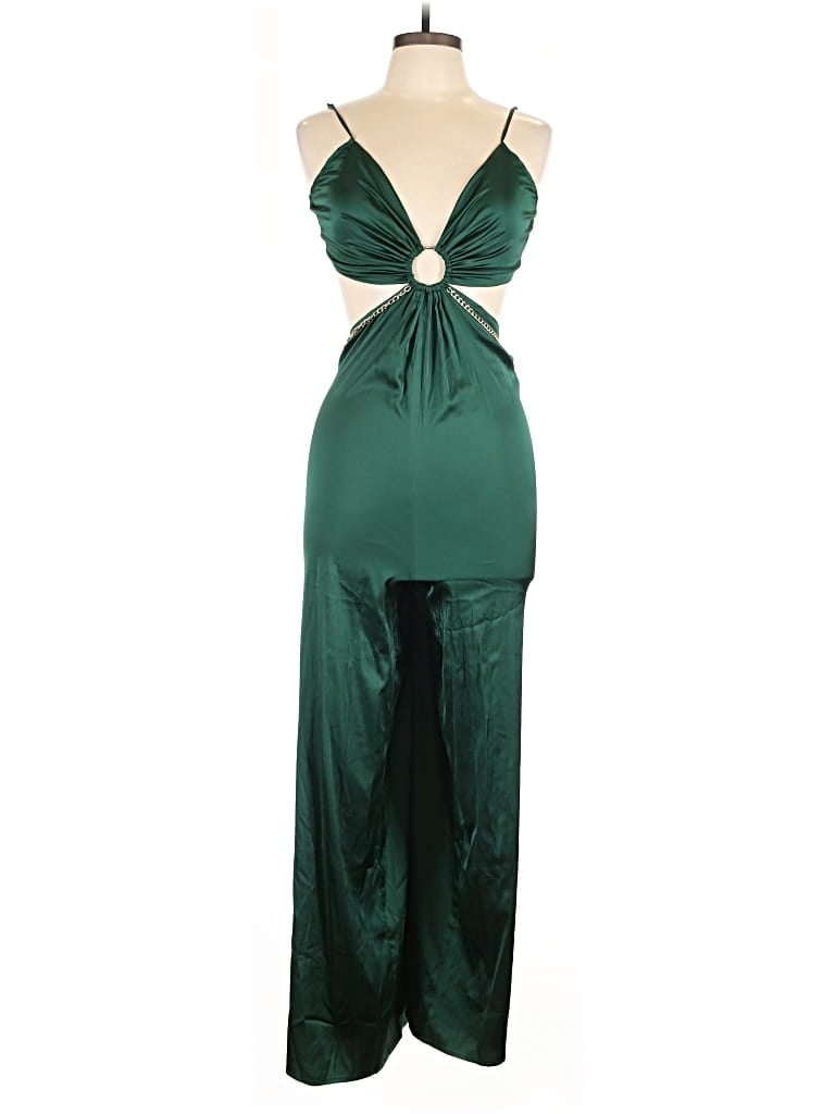 Pre-owned 12th Tribe Jumpsuit In Green