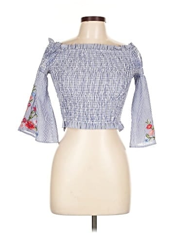 Jealous Tomato 3/4 Sleeve Top (view 1)