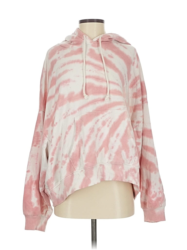 Pre-owned American Eagle Outfitters Pullover Hoodie In Pink