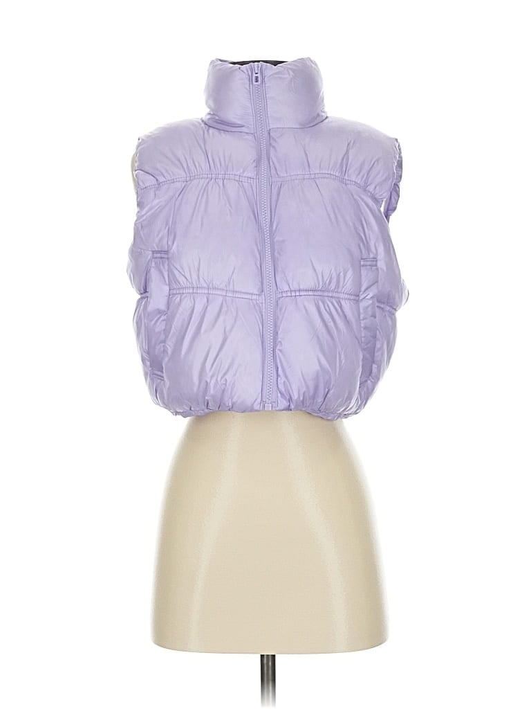 Pre-owned Divided By H&m Vest In Purple