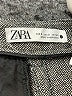 Zara Chevron-herringbone Gray Dress Pants Size S - photo 3
