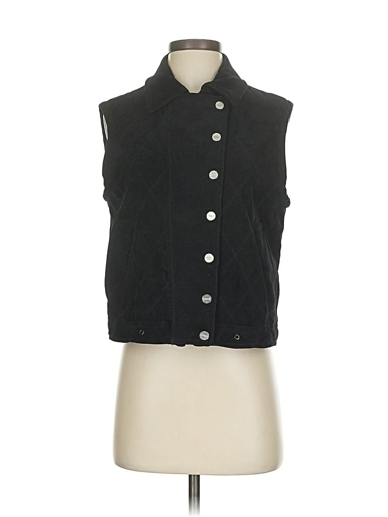 Pre-owned Emanuel Emanuel Ungaro Vest In Black