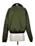 feat 100% Polyester Solid Green Windbreaker Size XS - photo 2