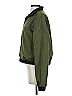 feat 100% Polyester Solid Green Windbreaker Size XS - photo 5