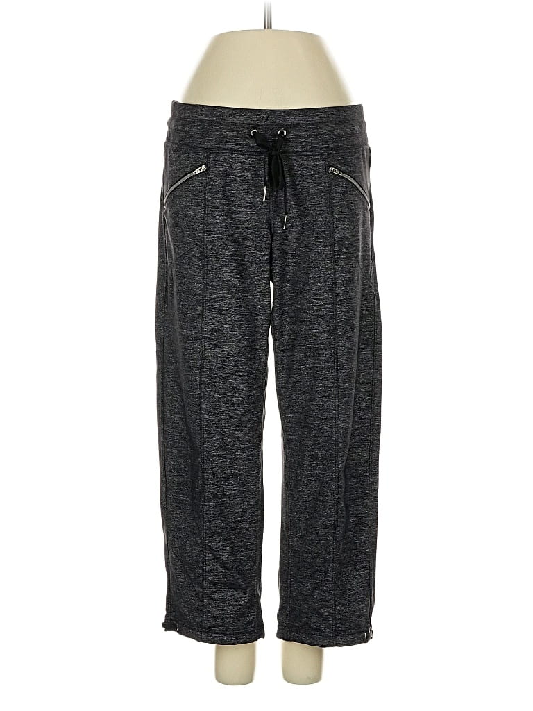 Pre-owned Athleta Track Pants In Gray