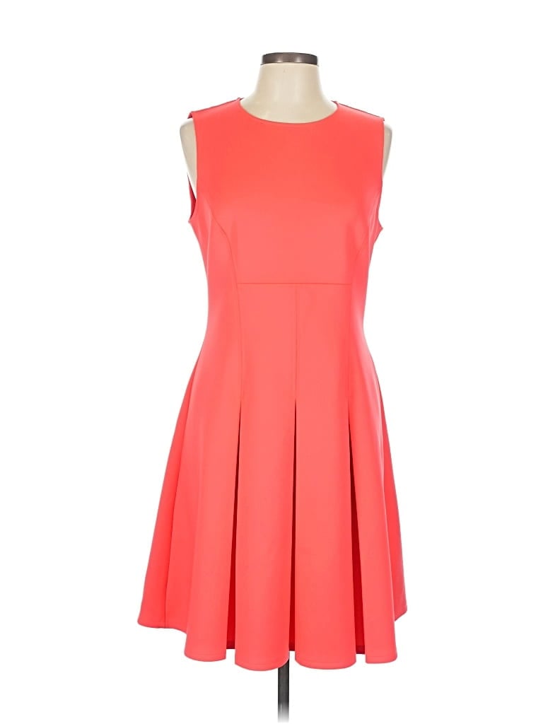 Pre-owned Ted Baker Cocktail Dress In Orange